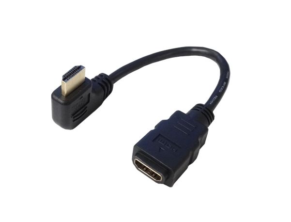 ■HDMIケーブル Ver1.4 20cm 右L字接続 HDMI-CA20RL【ネコポス可能】