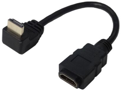 ネコポス可能HDMIケーブル Ver1.4 20cm 下L字接続 HDMI-CA20DL