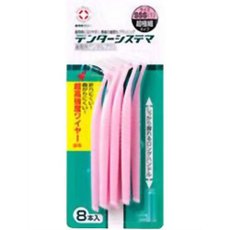 ◆〔歯周病菌の巣〕が形成されやすい奥歯の歯間もしっかりケアできる耐久性に優れた歯間ブラシ◆歯間部への挿入がスムーズで耐久性に優れた独自設計。1．折れにくく、曲がりにくい超高強度ワイヤーを採用。2．ワイ
