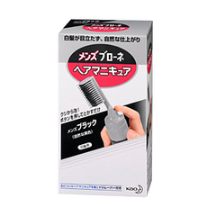メンズブローネ ヘアマニキュア メンズブラック クシつき 72g(リムーバー8m L)メンズブローネ ヘアマニキュア メンズブラック クシつき『メンズブローネ ヘアマニキュア メンズブラック クシつき
