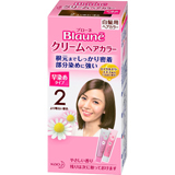 ブローネ クリームヘアカラー 2より明るい栗色 1液40g・2液40gブローネ クリームヘアカラー 2より明るい栗色『ブローネ クリームヘアカラー 2より明るい栗色』◆短時間で、根元・生え際まできれい