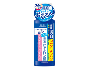 ヒアロチャージ 薬用 ホワイト ミルキィローション『ヒアロチャージ 薬用 ホワイト ミルキィローション』◆365daysキラめくすっぴん自慢肌を手に入れて！◆角層からぷるるんっと透きとおる輝き！◆なめ
