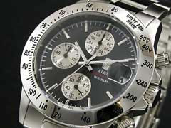 エルジン ELGIN 腕時計 クロノグラフ メンズ FK1184S-B