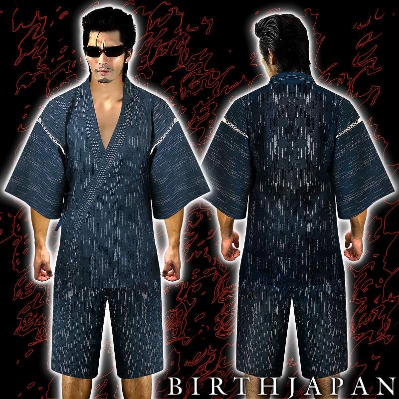 ■品種:甚平(しじら織り)/無地■品番:jinnbei008navy■状態:新品未使用■参考価格:■特別価格:5000!■素材:綿100%■サイズ:M 着丈約79cm 身幅約57cm 肩幅約57cm 
